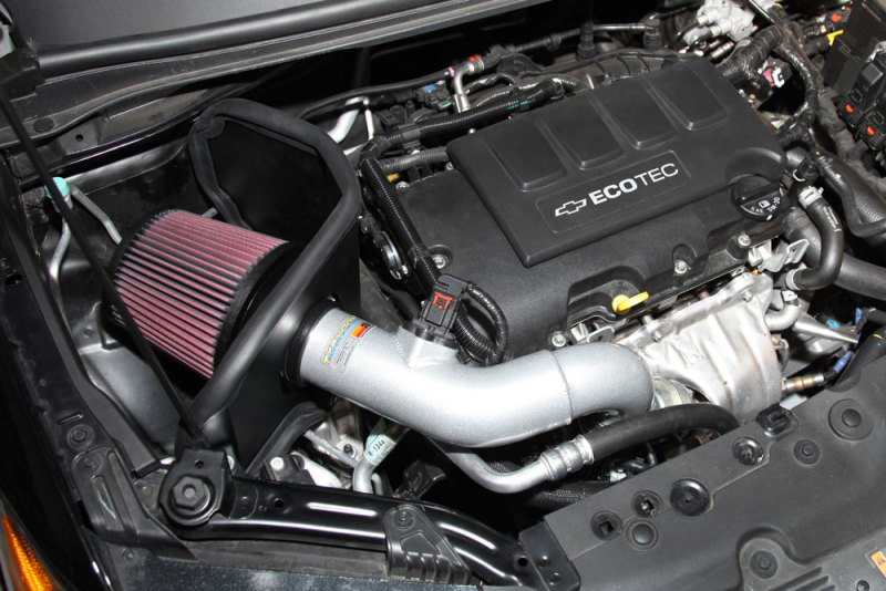 K&N 12 Chevy Sonic 1.4L Silver Typhoon Performance Intake thumbnail 9