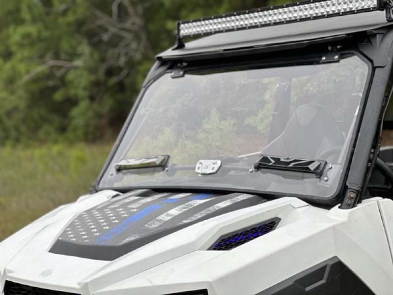 Seizmik 16-23 Polaris General 1000 /4/XP Pro-fit Windshield Flip Up Vented thumbnail 2