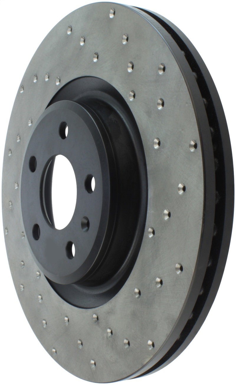 StopTech 12 Audi A6 Quattro/11-12 A7 Quattro/13 Q5/7-11/13 S4/12 S5 Front Left Drilled Rotor thumbnail 5