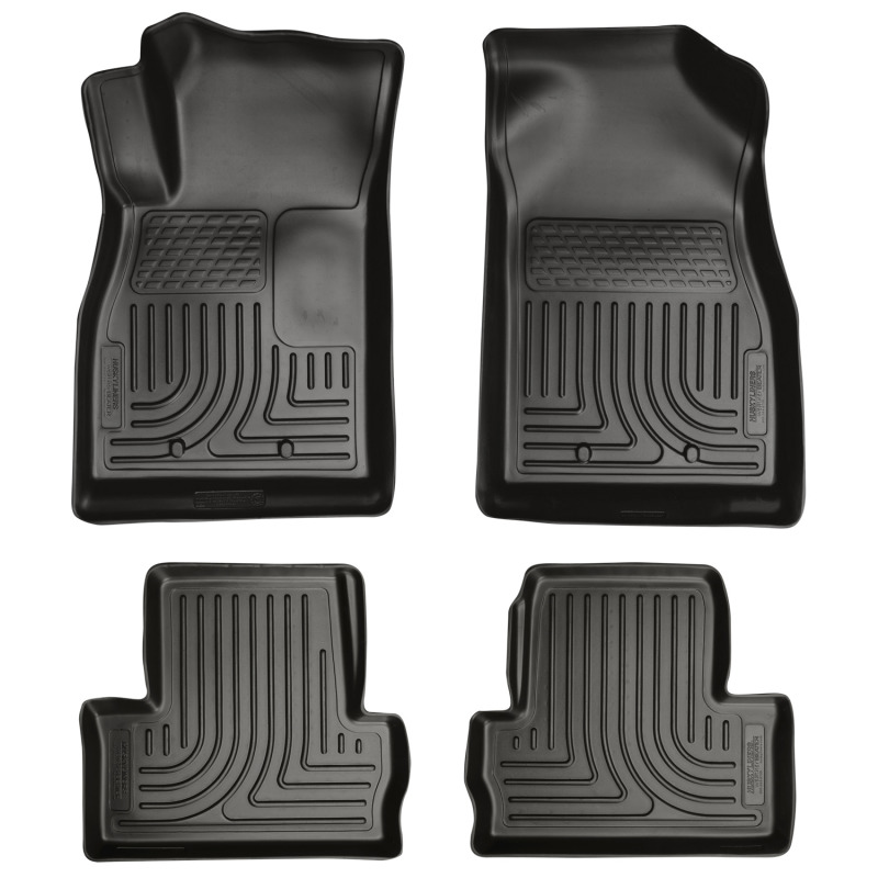 Husky Liners 11-12 Chevrolet Volt WeatherBeater Combo Black Floor Liners thumbnail 4