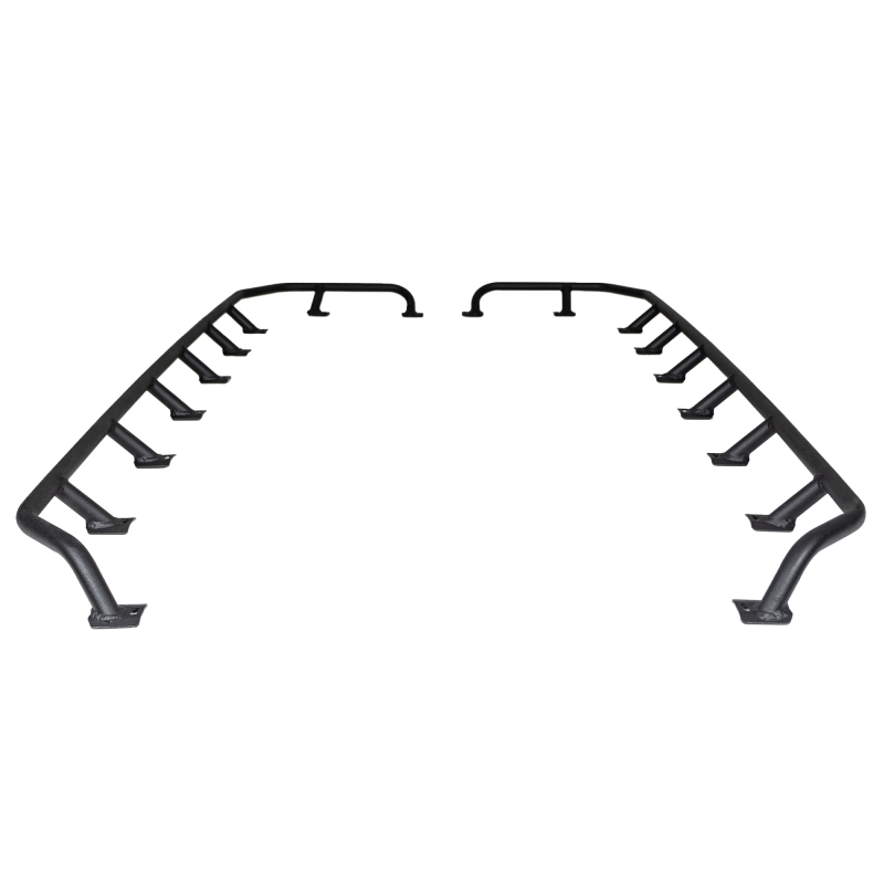 Go Rhino SRM300 Tri-Rail Kit (For 80x40in. Rack) - Tex. Blk (Rails ONLY - Req. Platform) thumbnail 3