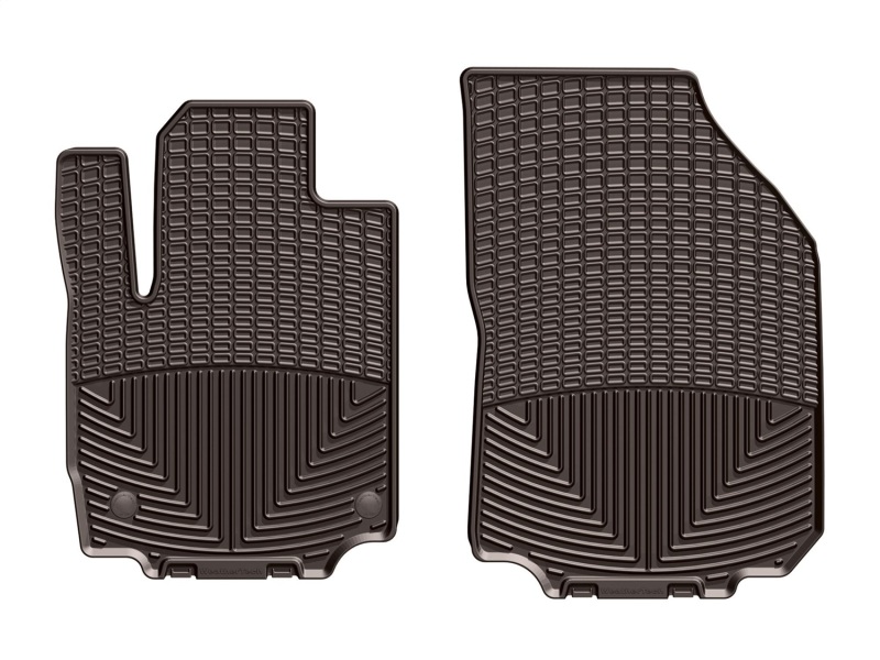 WeatherTech 2018+ GMC Terrain Front Rubber Mats - Cocoa