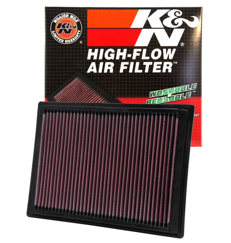 K&N 04-08 Ford F150 / 05-06 Expedition / 05-07 F250 SD / 05-06 Lincoln Navigator Drop In Air Filter thumbnail 7