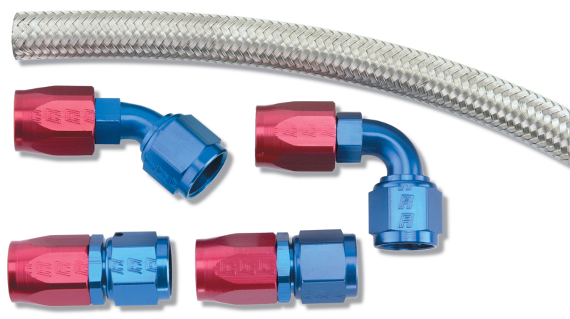 Russell Performance Holley - Fuel Pump to -8 Dual Inlet Kit (For ProFlex -4ft hose) thumbnail 6