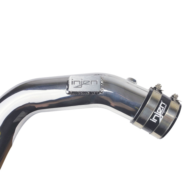 Injen 15-16 BMW M3 (F80) L6 Twin Turbo Polished Intercooler Charge Pipe w/ 1/8in Female NPT Bungs thumbnail 8