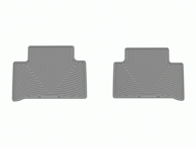 WT Rubber Mats - Rear - Grey