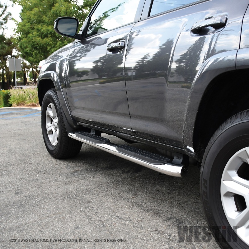 Westin 2014-2017 Toyota 4Runner SR5 PRO TRAXX 4 Oval Nerf Step Bars - SS thumbnail 8
