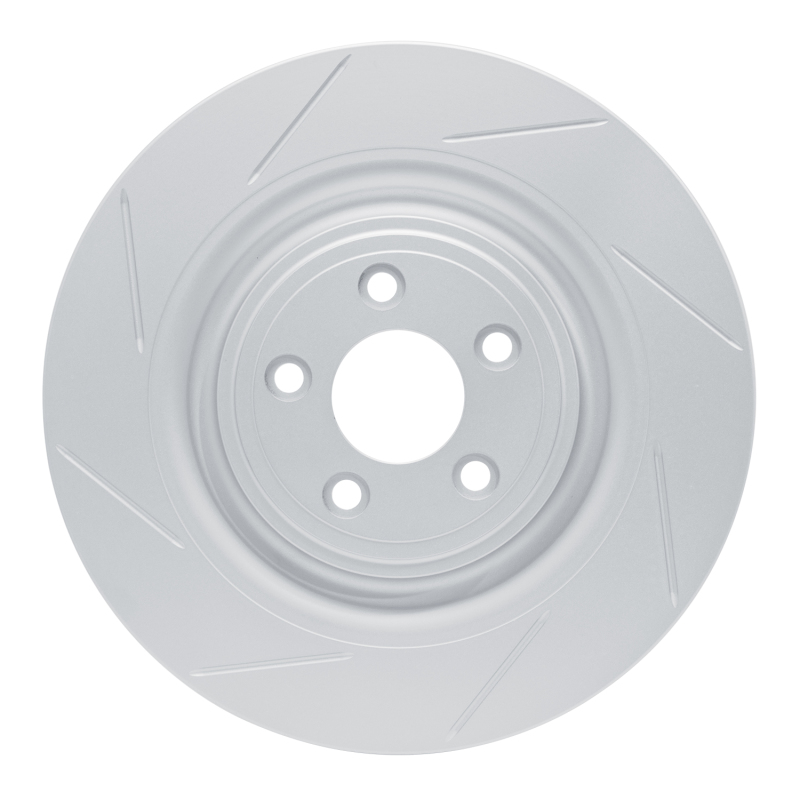 DFC 08-09 Jaguar XKR Right Rear GeoSPEC Coated Rotor - Slotted