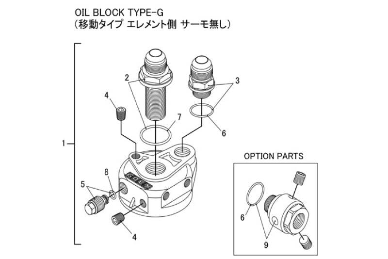 GReddy Type-I O/C Filter Relocation Adapter Replacement Center Bolt thumbnail 3