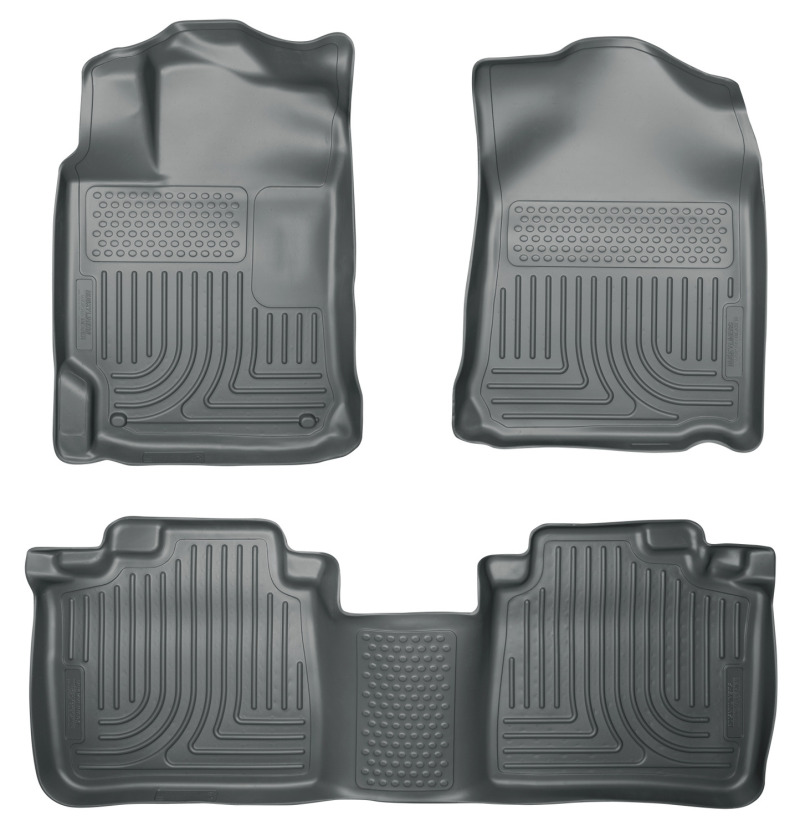 Husky Liners 2012 Toyota Camry WeatherBeater Combo Gray Floor Liners thumbnail 2