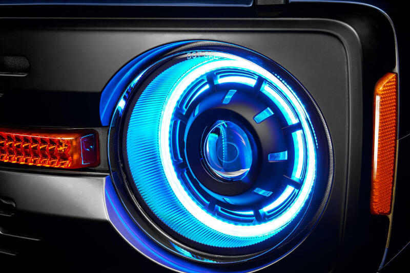 Oracle 2021+ Ford Bronco Oculus Bi-LED Projector Headlights - ColorSHIFT LED thumbnail 5