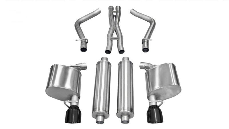 Corsa 2011-2014 Chrysler 300 R/T 5.7L V8 Black Xtreme Cat-Back Exhaust thumbnail 2