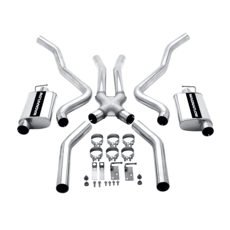 MagnaFlow Sys Cat-Back 70-72 Mopar E-Body 3inch Cuda thumbnail 3