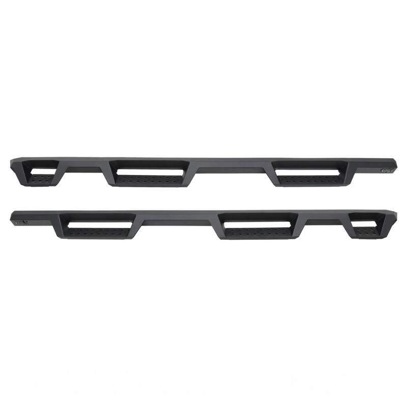 Westin 19-22 GMC Sierra 1500 CC 6.5ft Bed (Excl. 2019 Ltd/LD) HDX Drop W2W Nerf Step Bars - Tex. ...