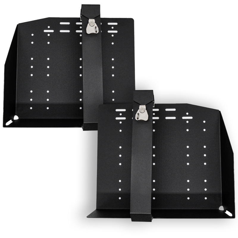 Go Rhino XVenture Gear Hard Case Mount Long 44in. (Mount ONLY for XRS/SRM Racks) - Tex. Blk thumbnail 3