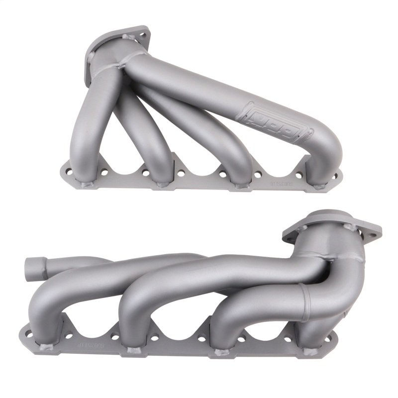 BBK 87-95 Ford F150 Truck 5.8 351 Shorty Unequal Length Exhaust Headers - 1-5/8 Titanium Ceramic thumbnail 4