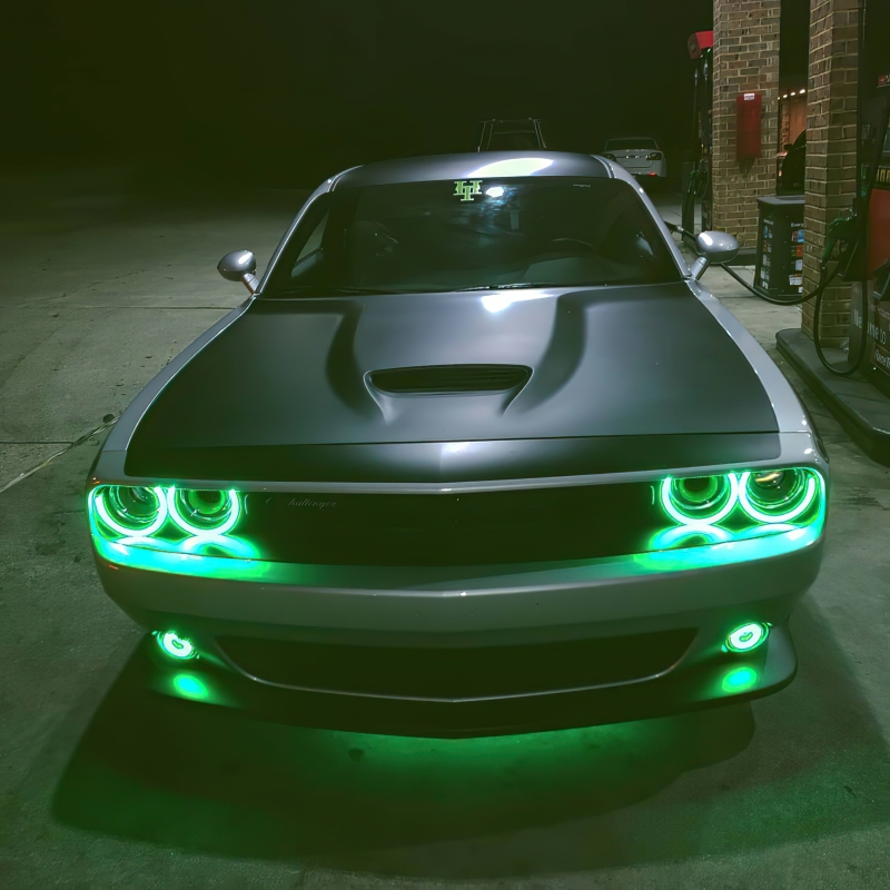 Oracle Dodge Challenger 15-21 Halo Kit - ColorSHIFT w/o Controller thumbnail 4