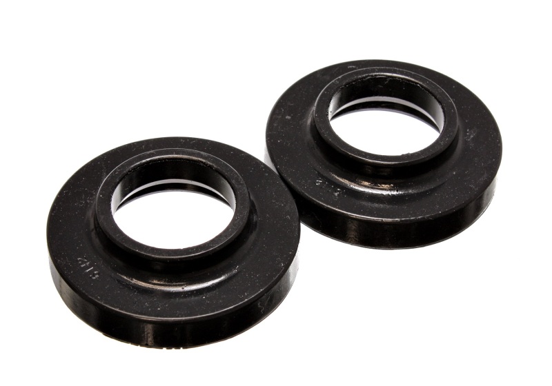 Energy Suspension 97-06 Jeep Wrangler TJ Black Front Spring Pad Set thumbnail 4