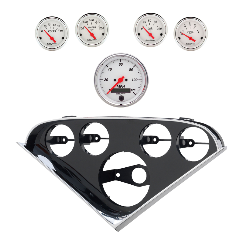 AM Arctic White Gauges