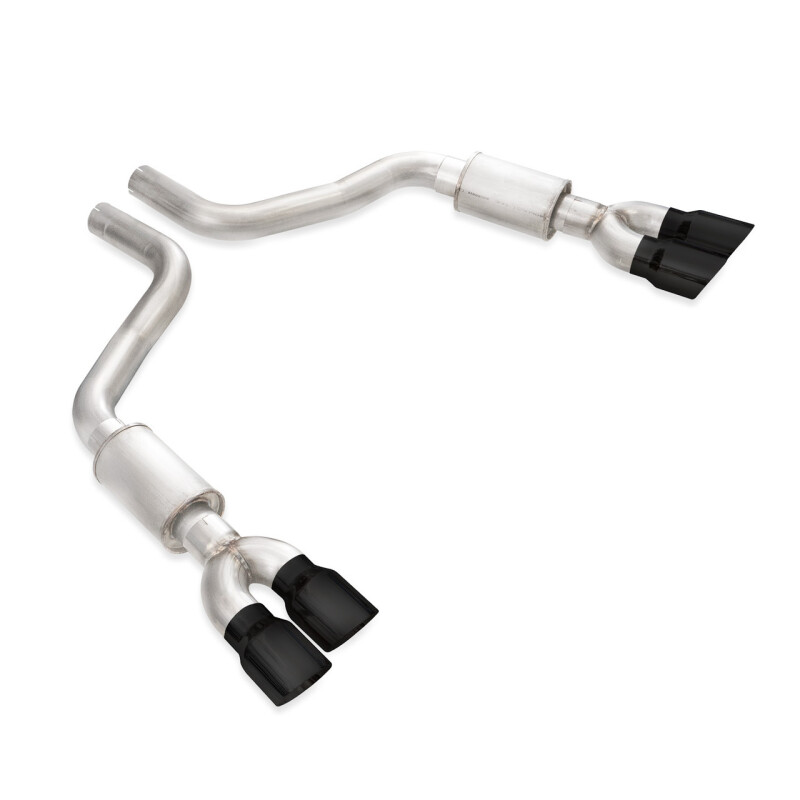 Stainless Works 15-21 Dodge Challenger 5.7/6.2/6.4L Legend Axle Back Exhaust System w/ Black-Out Tip thumbnail 6