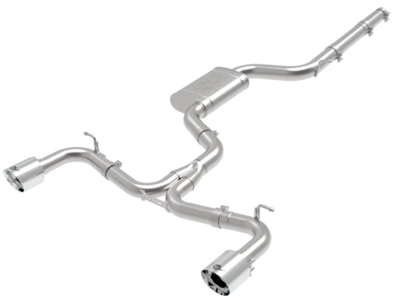 MACH Force-Xp 3 IN to 2-1/2 IN Stainless Steel Cat-Back Exhaust System Polishe