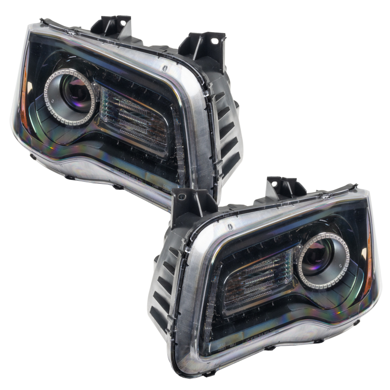 Oracle 11-14 Chrysler 300C SMD HL - Black - NON HID - Blue thumbnail 4