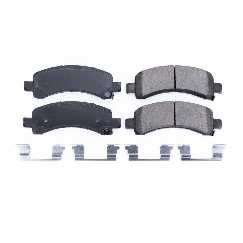 Power Stop 03-19 Chevrolet Express 2500 Rear Z17 Evolution Ceramic Brake Pads w/Hardware thumbnail 7