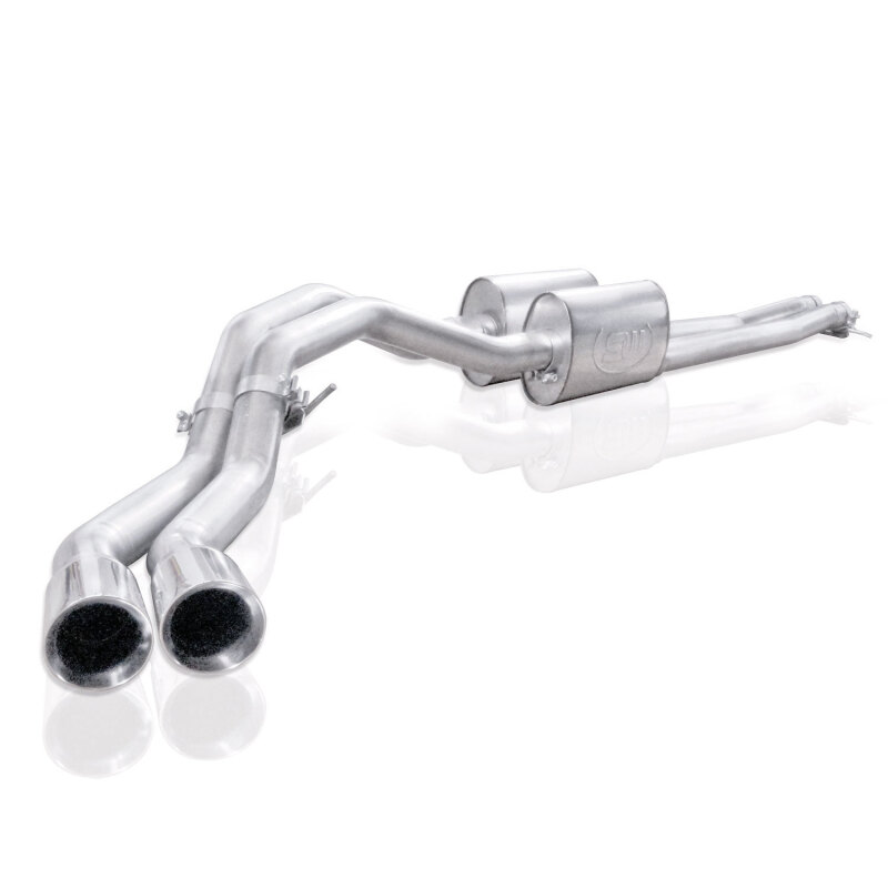 Stainless Works Chevy Silverado/GMC Sierra 2007-16 5.3L/6.2L Exhaust Passenger Rear Tire Exit thumbnail 3
