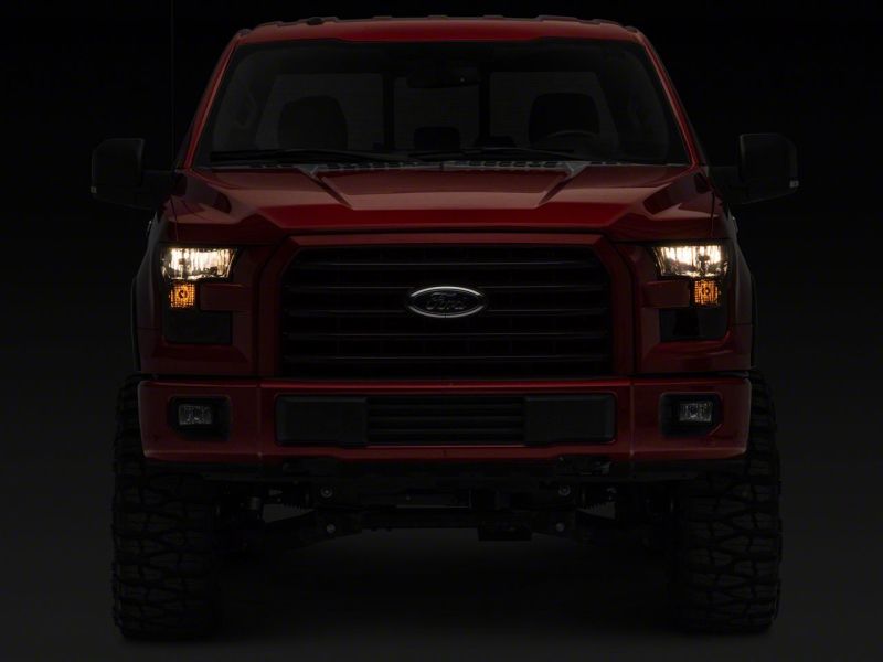 Raxiom 15-17 Ford F-150 Axial OEM Style Rep Headlights- Chrome Housing- Smoked Lens thumbnail 3