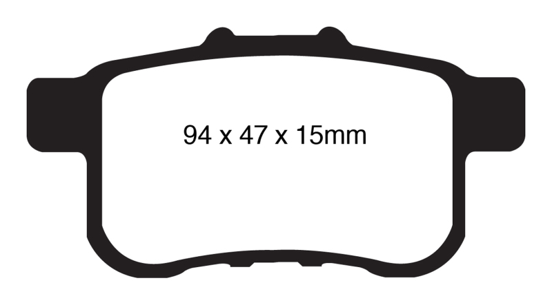 EBC 09-14 Acura TSX 2.4 Greenstuff Rear Brake Pads thumbnail 2