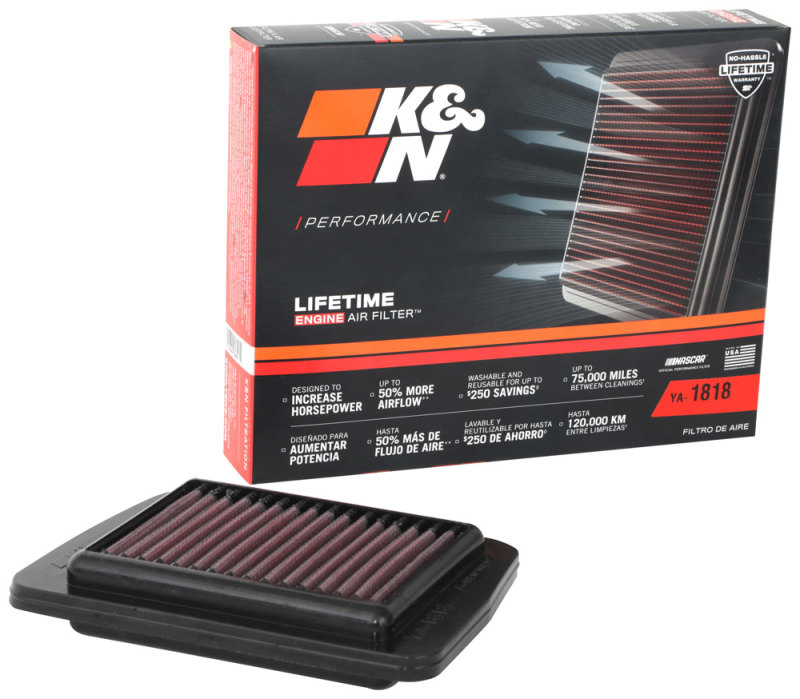 K&N Yamaha Star Venture 1854 2018 Replacement Air Filter thumbnail 2