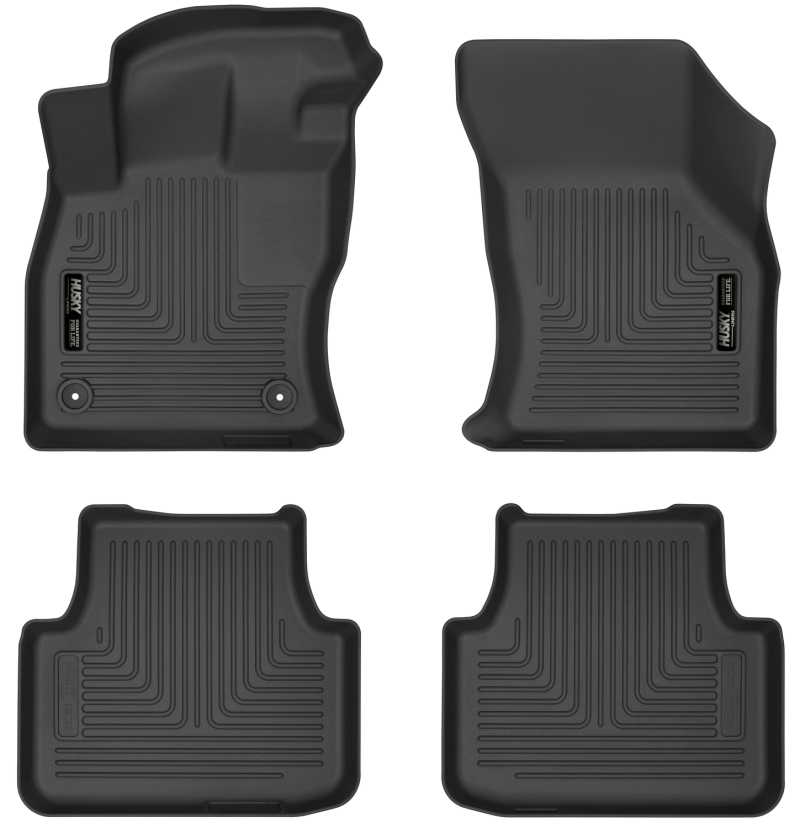 Husky Liners 19-23 Volkswagen Jetta Weatherbeater Black Front & 2nd Seat Floor Liners thumbnail 2
