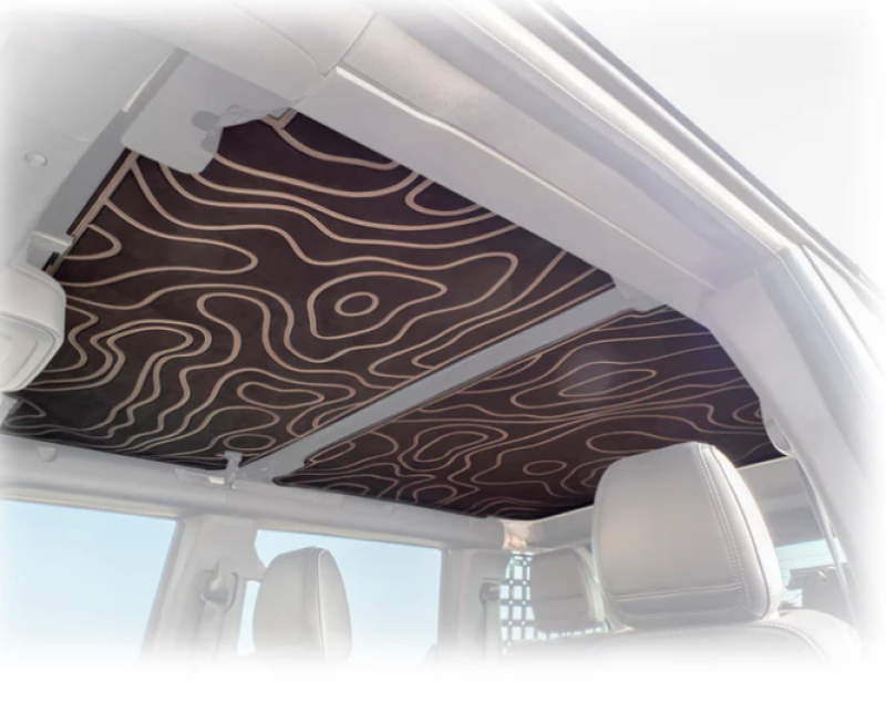 Turn Offroad 2021+ Ford Bronco Foam Headliner for TR10 Hardtop Black