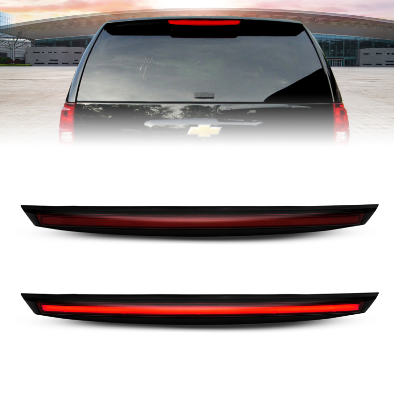 ANZO 2007-2014 Chevrolet Suburban 1500 LED 3rd Brake Light Black Housing Smoke Lens w/ Spoiler 1pc
3rdBrkLghtAssy
