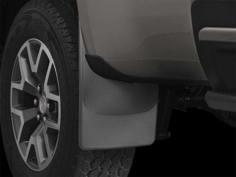 WeatherTech 2015 Chevrolet Colorado w/o Flare No Drill Rear Mudflaps thumbnail 6