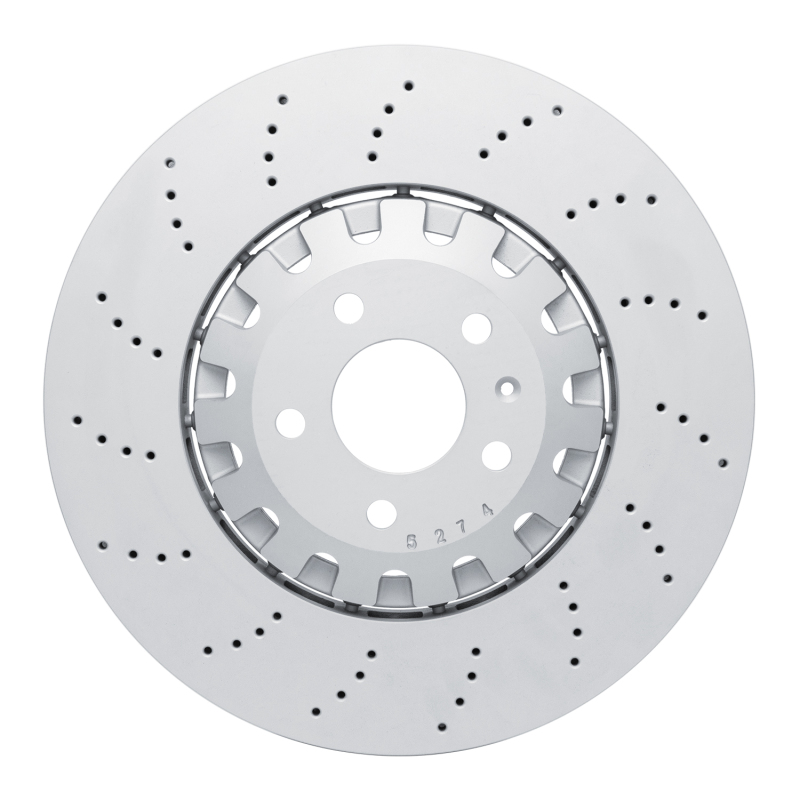 DFC Geomet Coated Rotors - Drilled