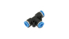Vibrant Union inTin Pneumatic Vacuum Fitting - for use with 1/4in (6mm) OD tubing thumbnail 6