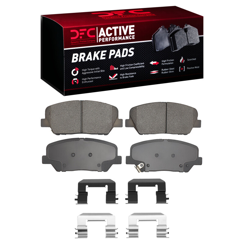 DFC Active Perform Pads and Hardware Kit