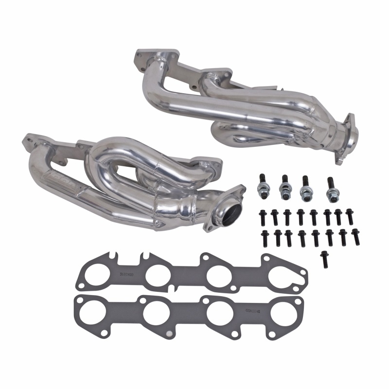 BBK 04-08 Dodge Ram 1500 5.7L Shorty Tuned Length Exhaust Headers - 1-3/4 Silver Ceramic (Excl 2500) thumbnail 2