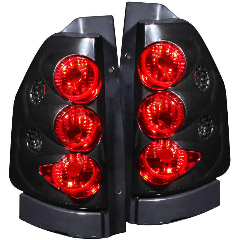 ANZO 2002-2008 GMC Envoy Taillights Black thumbnail 3