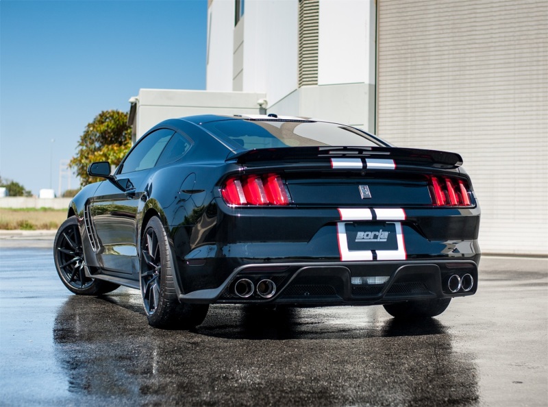 Borla 15-16 Ford Mustang Shelby GT350 5.2L ATAK Cat Back Exhaust (Uses Factory Valence) thumbnail 6