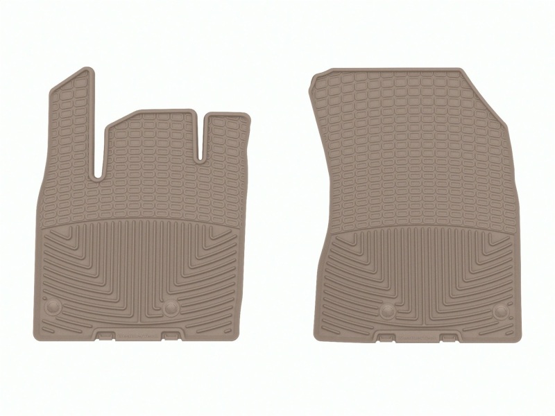 WT Rubber Mats - Front - Tan