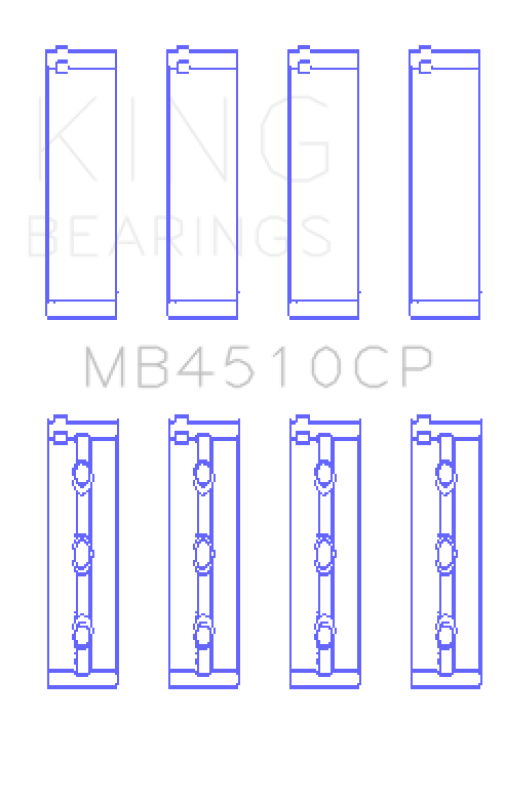 KING Performance Main Bearings