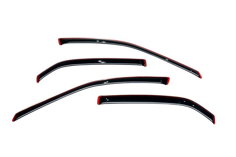 AVS 98-02 Honda Accord Ventvisor In-Channel Front & Rear Window Deflectors 4pc - Smoke thumbnail 5