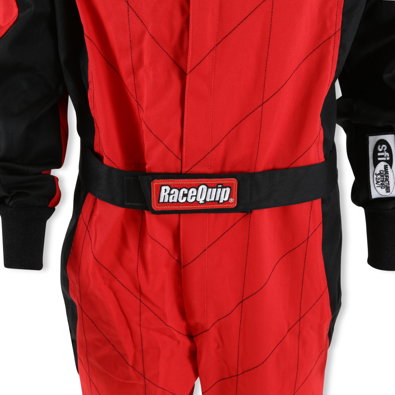 RaceQuip Red Chevron-1 Suit - SFI-1 Small thumbnail 3