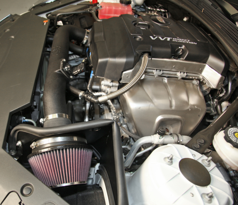 K&N 63 Series AirCharger Performance Intake Kit 13-15 Cadillac ATS 2.5L L4 F/I thumbnail 9