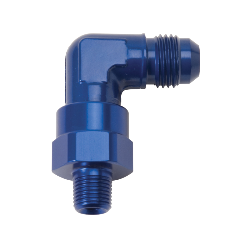 Russell Performance -8 AN 90 Degree Male to Male 3/8in Swivel NPT Fitting thumbnail 4