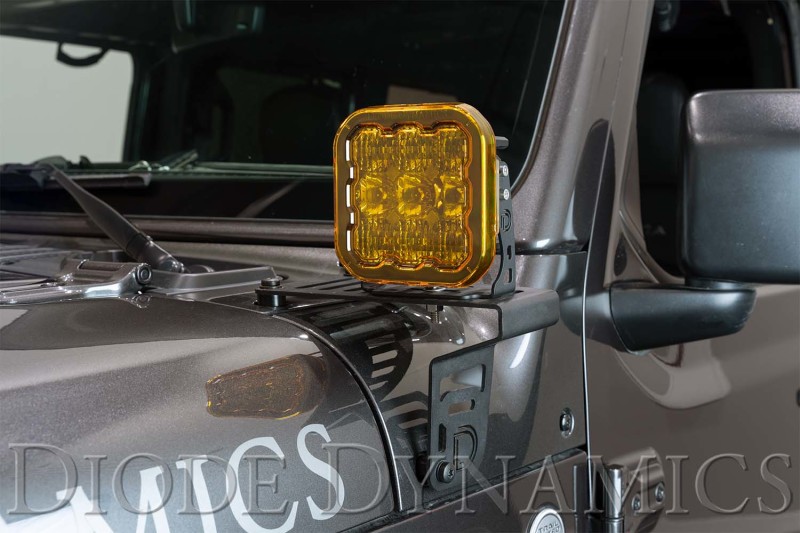 Diode Dynamics SS5 LED Pod Cover - Yellow thumbnail 9