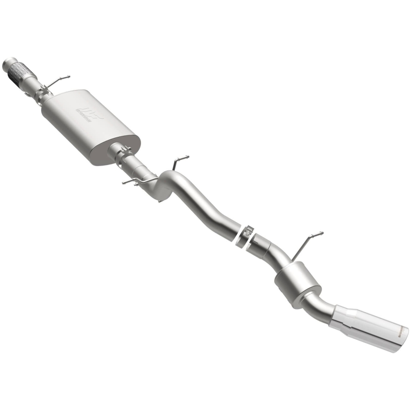 MagnaFlow MF Series SS Cat-Back Exhaust Single Passenger Side Rear Exit 2015 Cadillac Escalade thumbnail 8