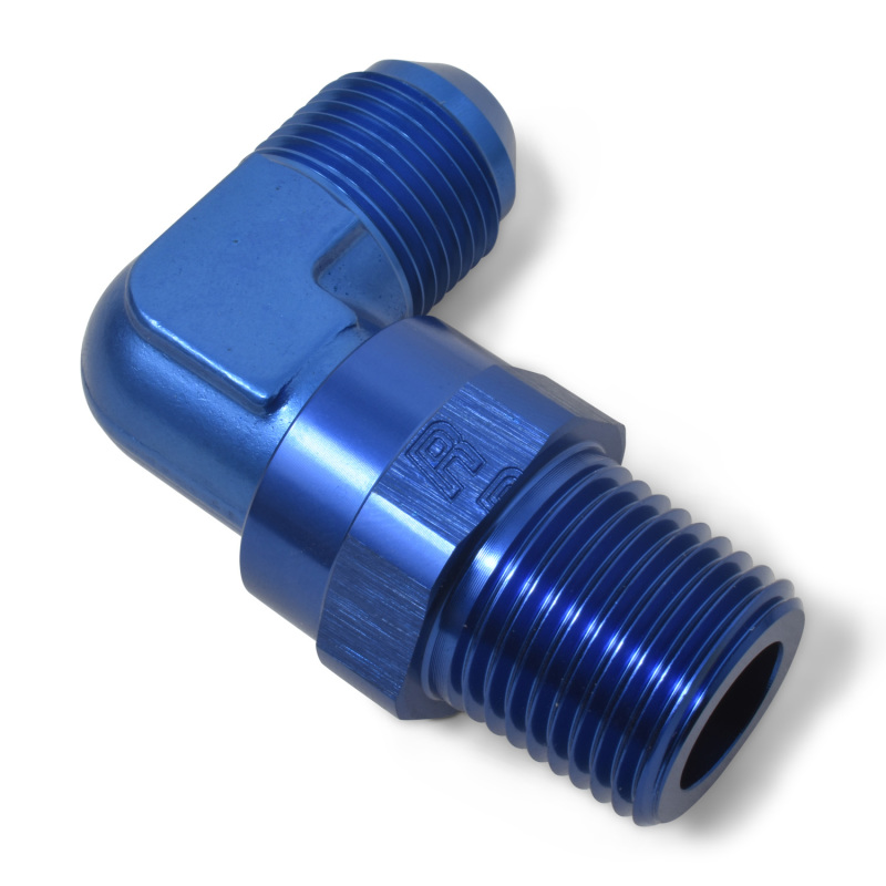 Russell Performance -8 AN 90 Degree Male to Male 3/8in Swivel NPT Fitting thumbnail 6